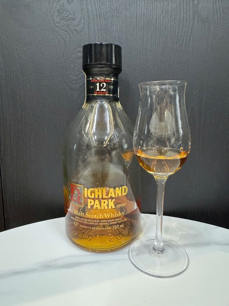 Client photo: Highland Park 12 years; bottle view.