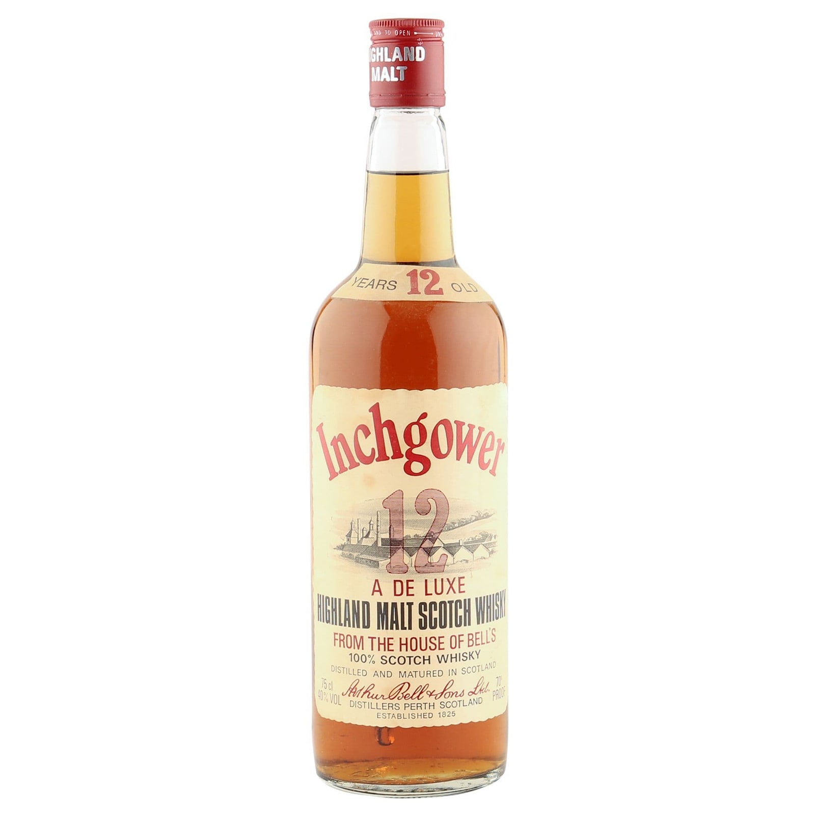 Illustrative image · Illustrative: Inchgower 12, source dated 1980s; review says 1990s. | The Whisky Vault
