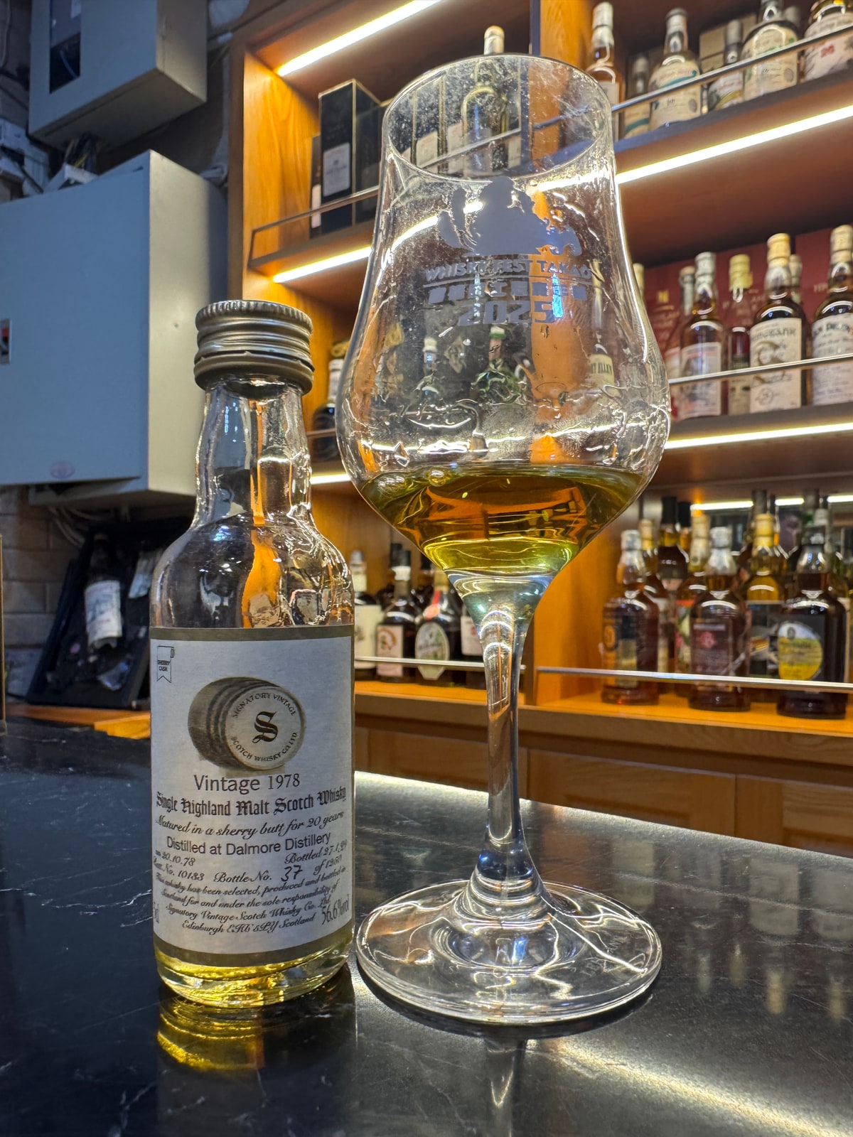 Client-supplied bottle photo of Signatory Vintage Dalmore 1978 20 Years Old 56,6%