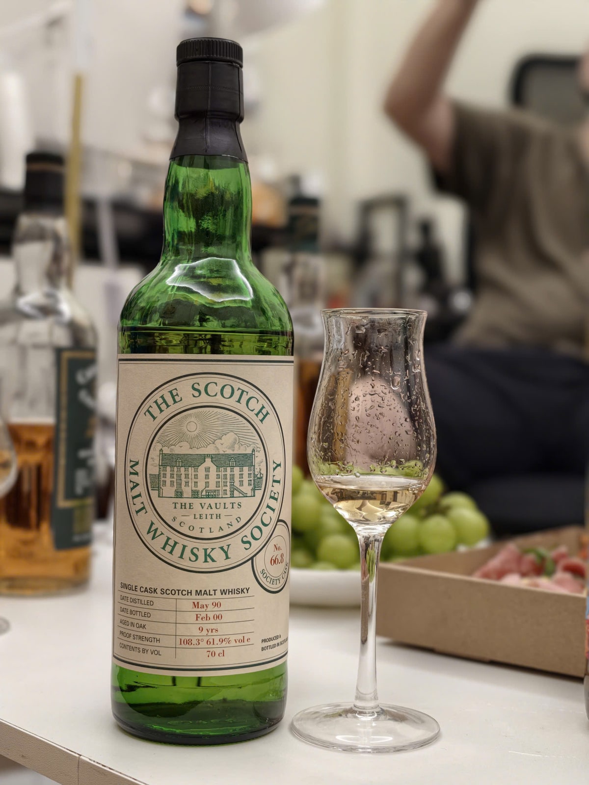 SMWS 66.8 Ardmore 1990 2000 9 Years Old 61,9% — bottle label