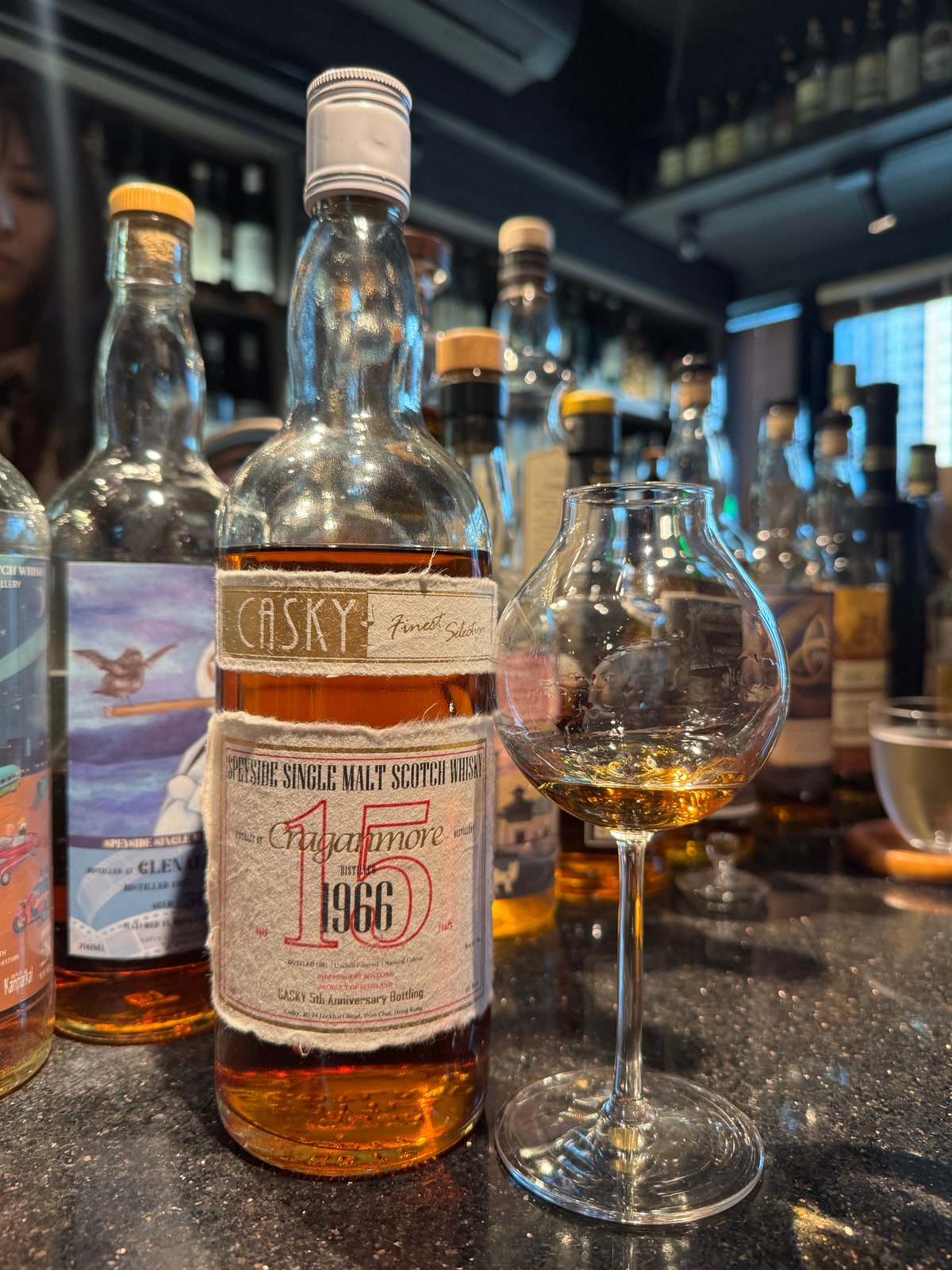 Illustrative image · Illustrative bottle photo: Cragganmore Casky fifth anniversary. Representative of the reviewed product line; the exact reviewed release is not confirmed by this image.