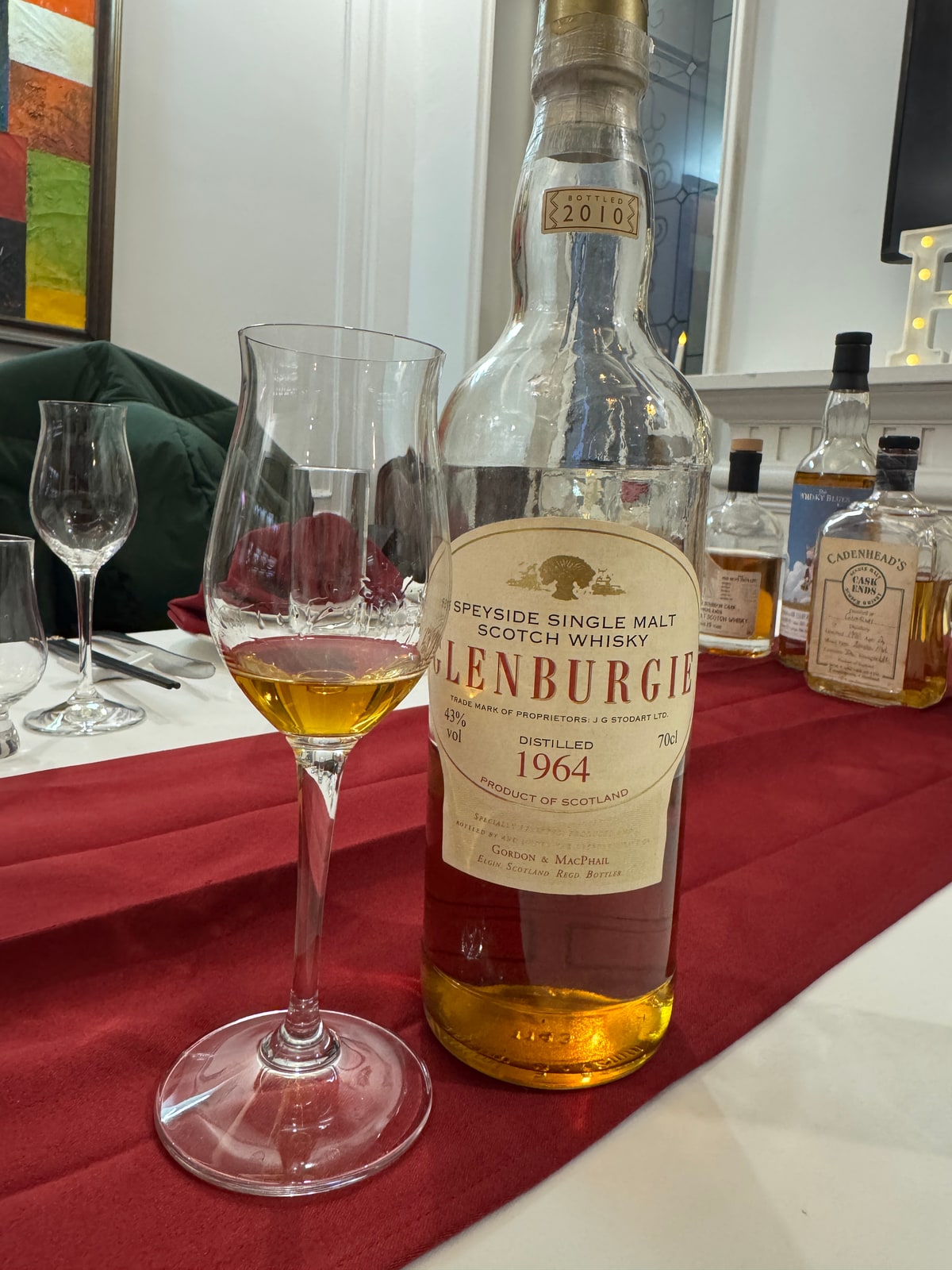 Client photograph of Gordon & Macphail Glenburgie 1964 2010 43%.
