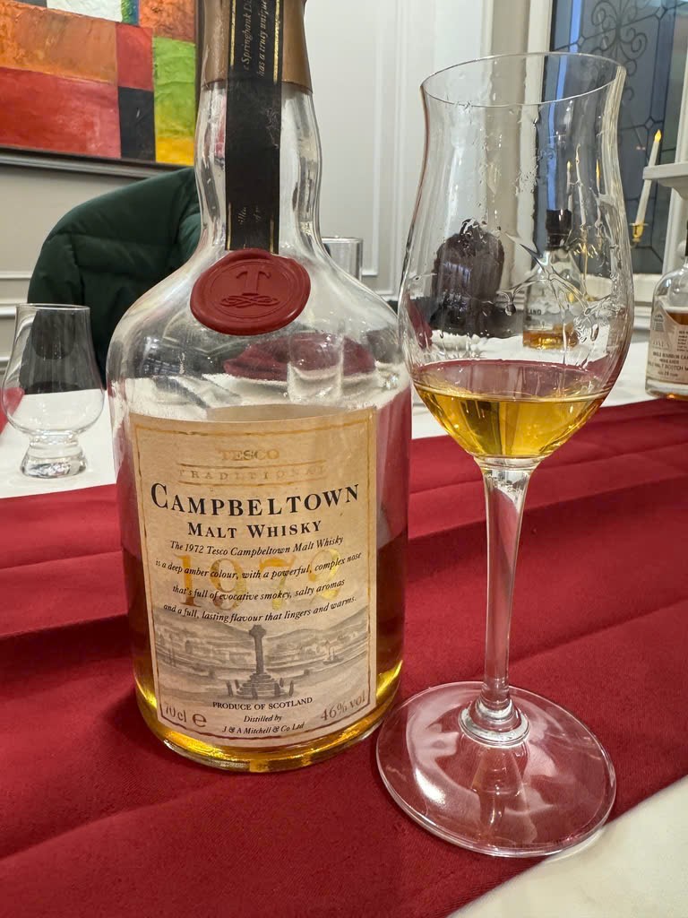 Client photo: Tesco Campbeltown; bottle view.