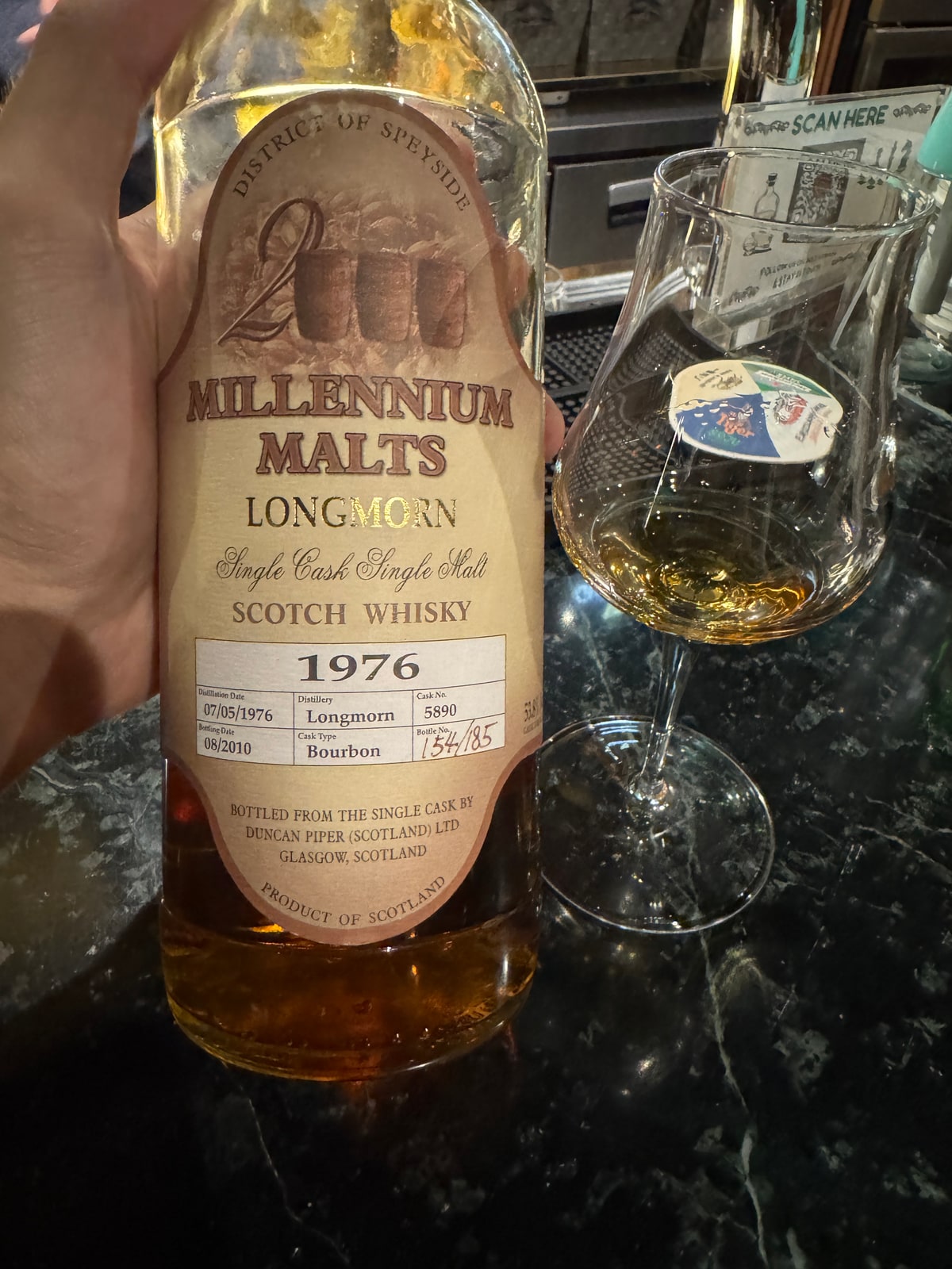 Illustrative image · Illustrative bottle photo: Longmorn Millennium Malts. Representative of the reviewed product line; the exact reviewed release is not confirmed by this image.