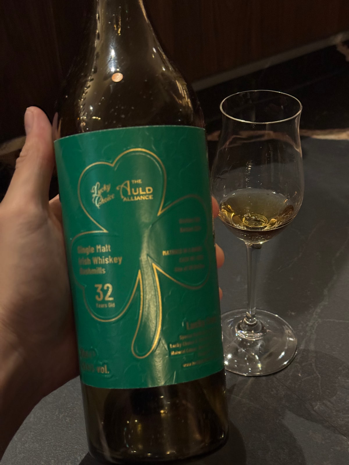 Illustrative image · Illustrative bottle photo: Bushmills single malt Irish whiskey. Representative of the reviewed product line; the exact reviewed release is not confirmed by this image.