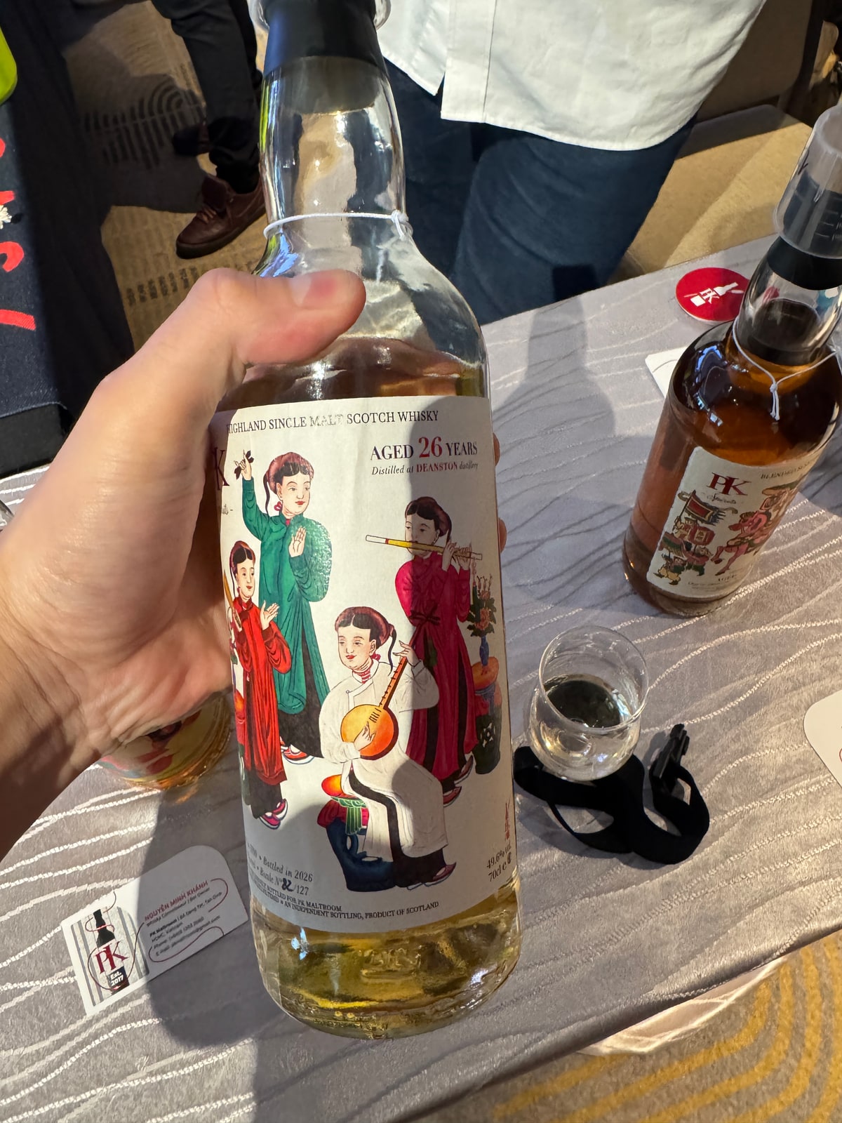 PK Spirits Deanston 1999 2026 26 Years Old 49,6% — bottle label