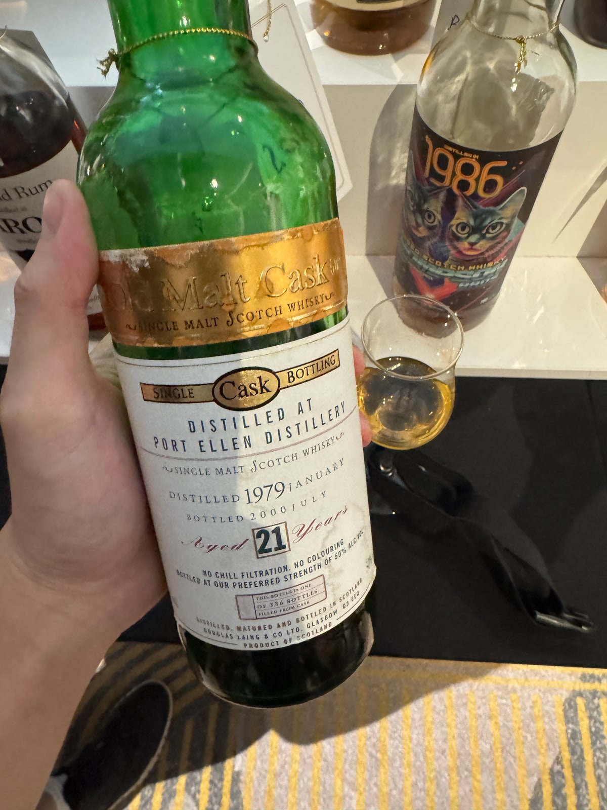 Illustrative image · Illustrative bottle photo: Port Ellen Old Malt Cask. Representative of the reviewed product line; the exact reviewed release is not confirmed by this image.