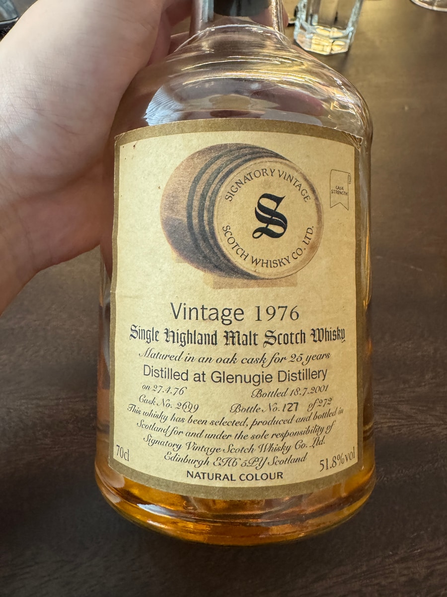 Illustrative image · Illustrative — Client photo: SV Glenugie 1976/2001, 25/51.8%, c2629; differs from reviewed c2699.
