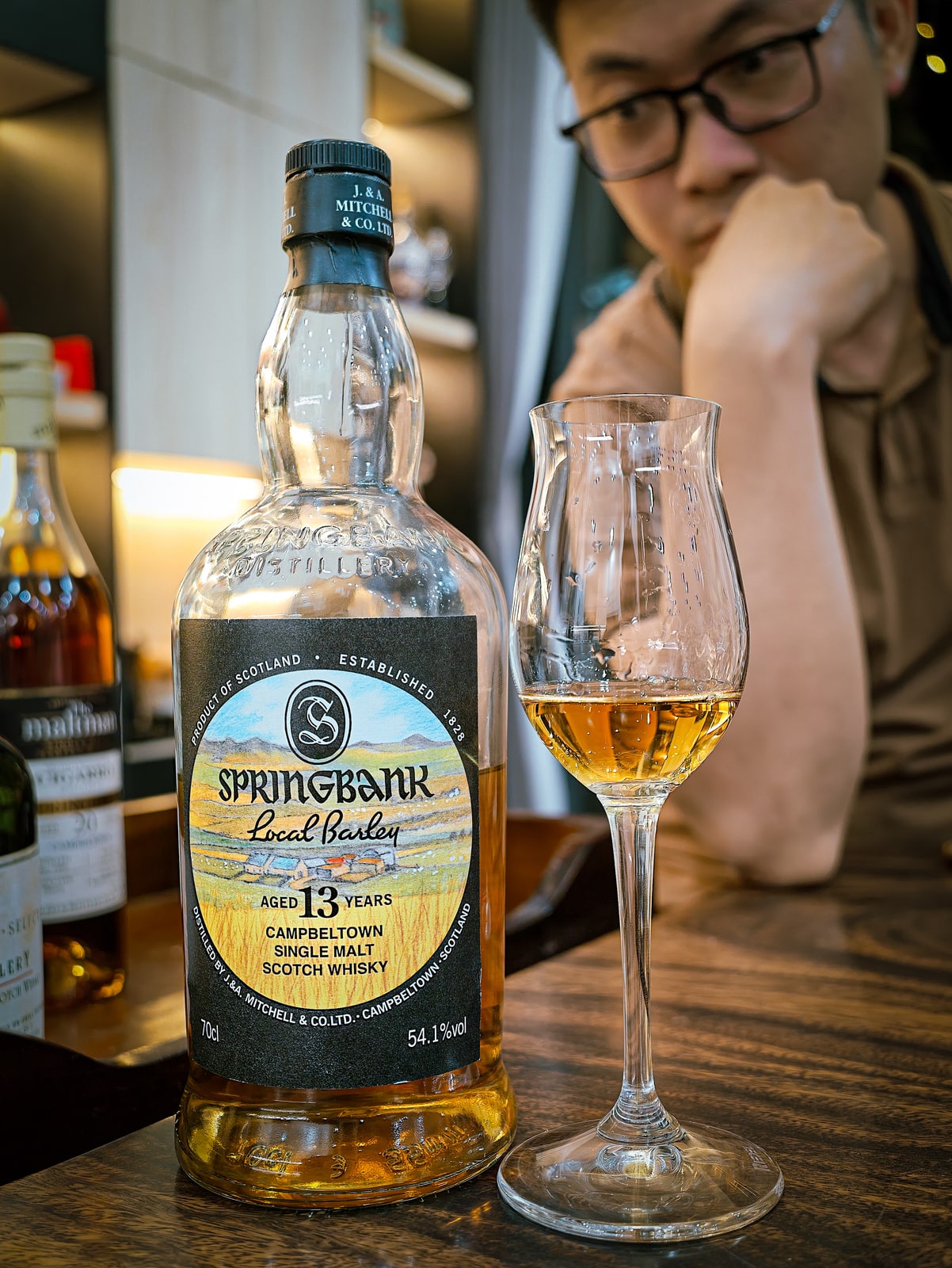 Client-supplied bottle photo of Springbank Local Barley 13